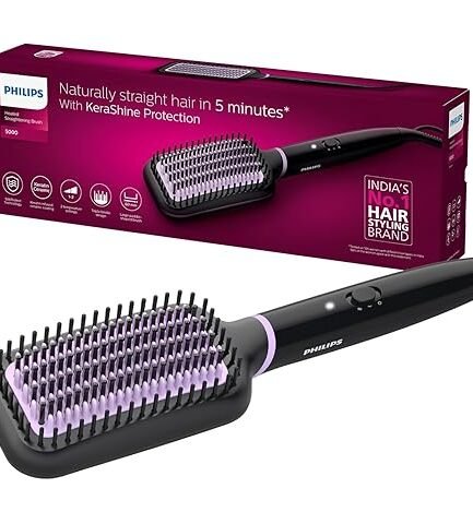 Hair Dryer, Straightener & Curler 3-in-1 Styler with Ionic Technology